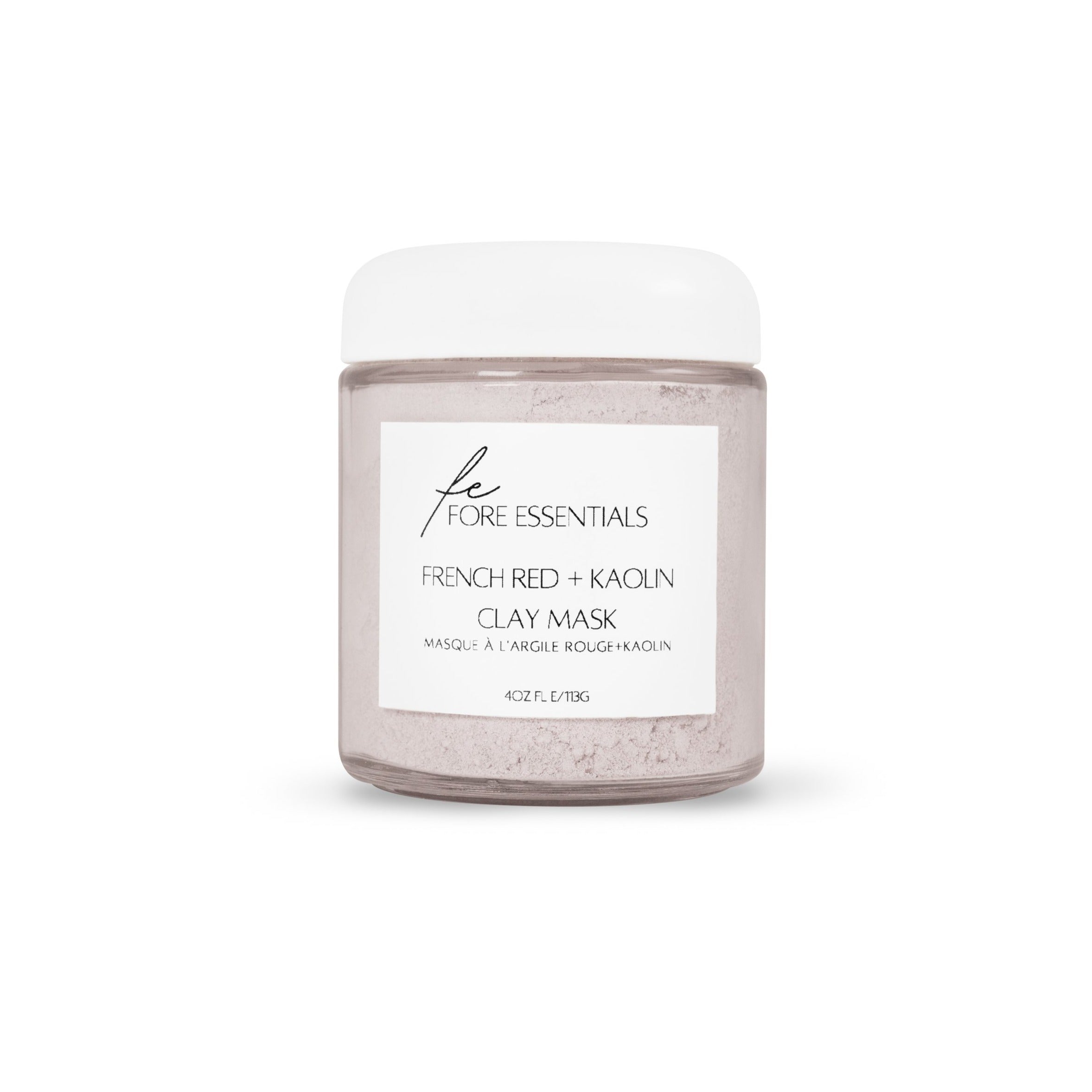 Red Kaolin French Red + Kaolin Clay Mask – FORE Essentials